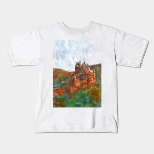 German Castle Vintage. For Vintage Castle Lovers. Kids T-Shirt